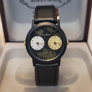 Vintage Eastman Quartz Watch Dual Movements New Batteries